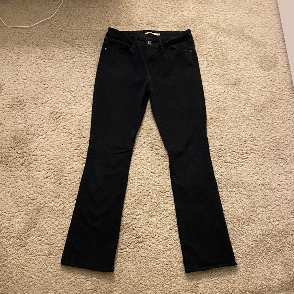 Black Levi’s bootcut Jeans 31” inseam